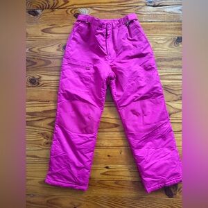 Swiss Tech Girls Pink Snow pants size 10-12